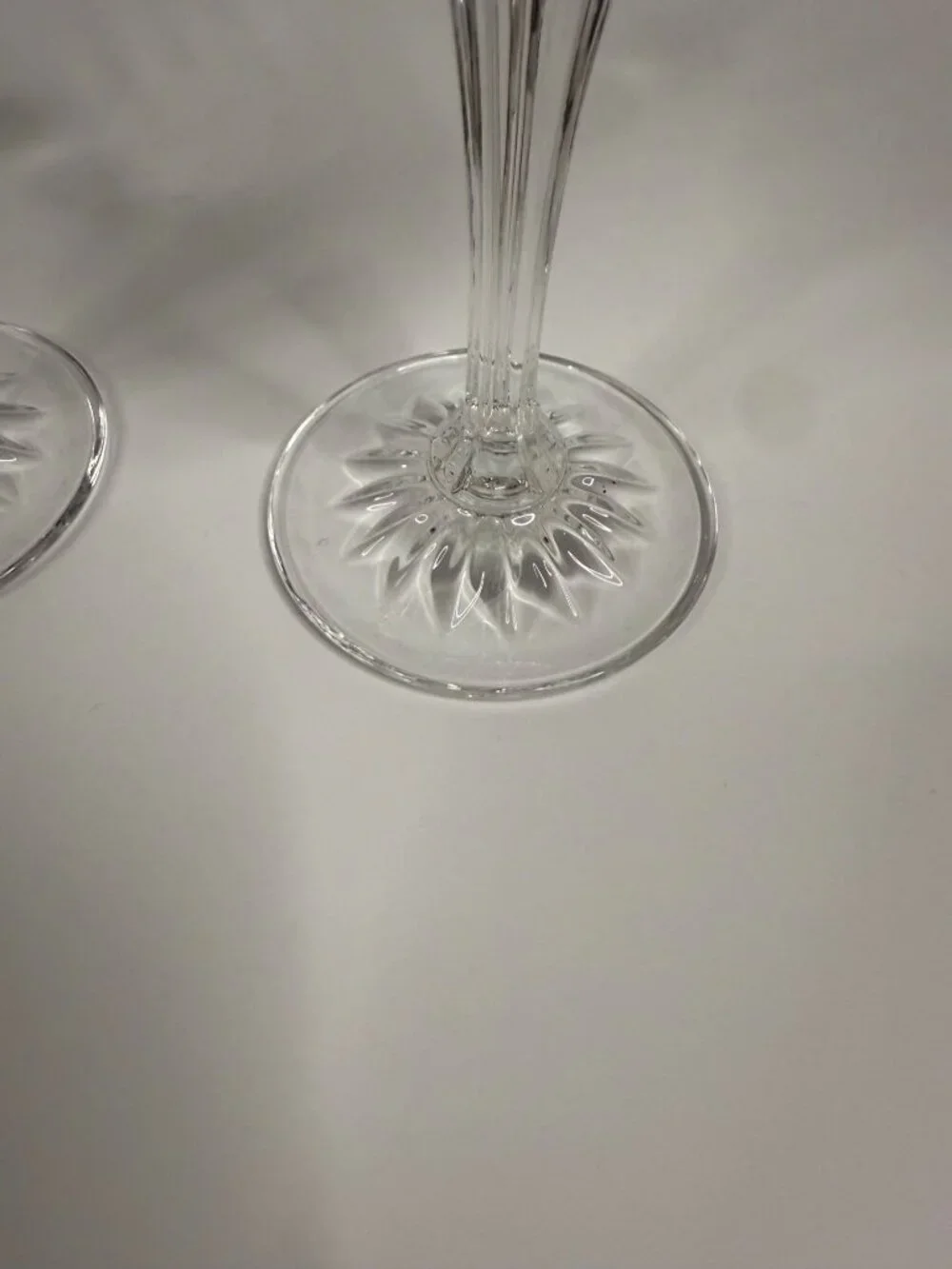 Vintage Crystal d'Arques Durand Constance Clear Crystal Wine Glass, 6.75